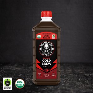 Dark Roast. Cold Brew Coffee. Unsweetened